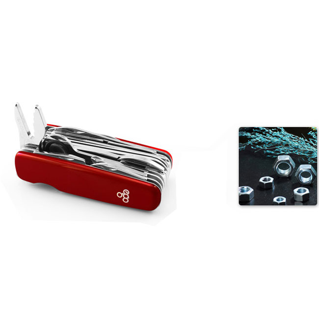 Ніж Ego A01. 18 червоний 