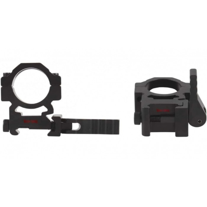 Кільця Vector Optics 25,4 мм швидкоз'ємні середні на Вівер/Пікатіні 