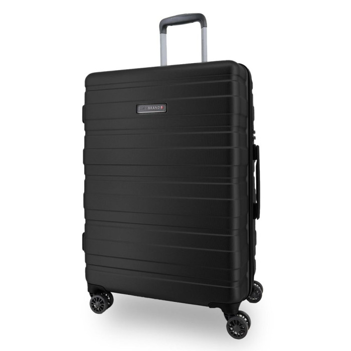 Валіза Swissbrand Freya (M) Black (SWB_LHFRE001M) 