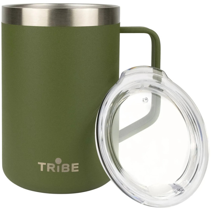 Термочашка Tribe Classic Mug 500 мл T-FA-0033, olive 