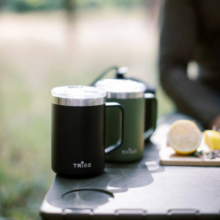 Термочашка Tribe Classic Mug 500 мл T-FA-0033, olive 