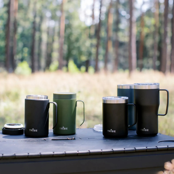 Термочашка Tribe Classic Mug 500 мл T-FA-0033, olive 