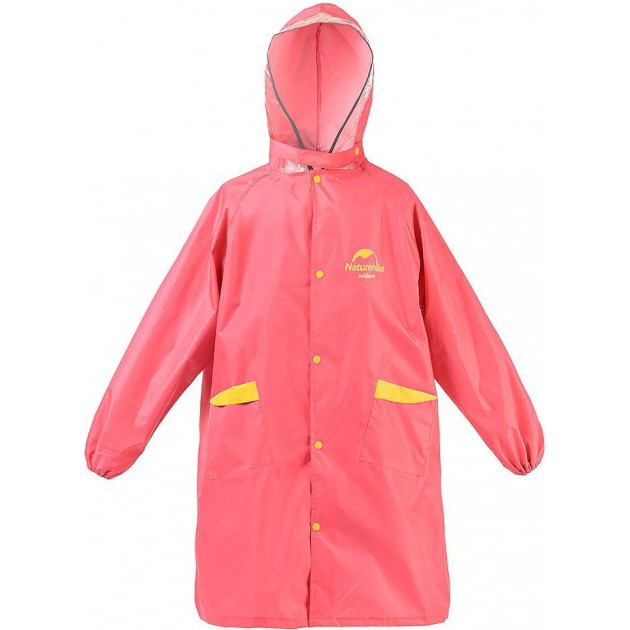 Накидка від дощу дитяча Naturehike Raincoat for girl l pink red NH16D001-W 