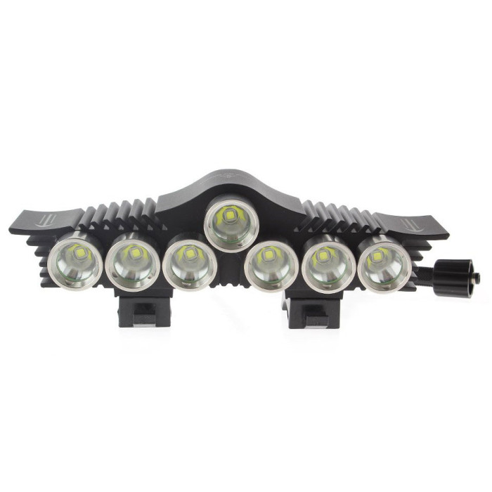 Велофара TrustFire TR-D013 (7xCree XM-L2, 3200 люмен, 3 режими, 6x18650) 
