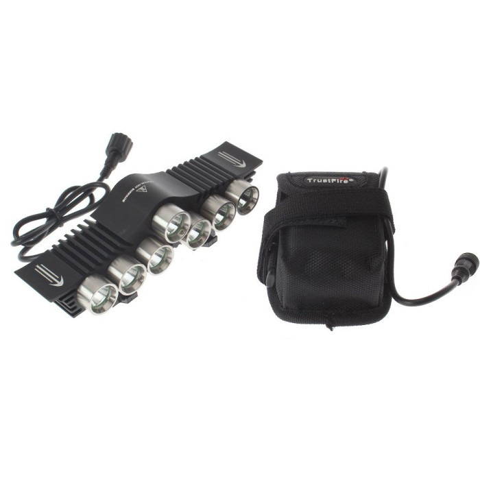 Велофара TrustFire TR-D013 (7xCree XM-L2, 3200 люмен, 3 режими, 6x18650) 