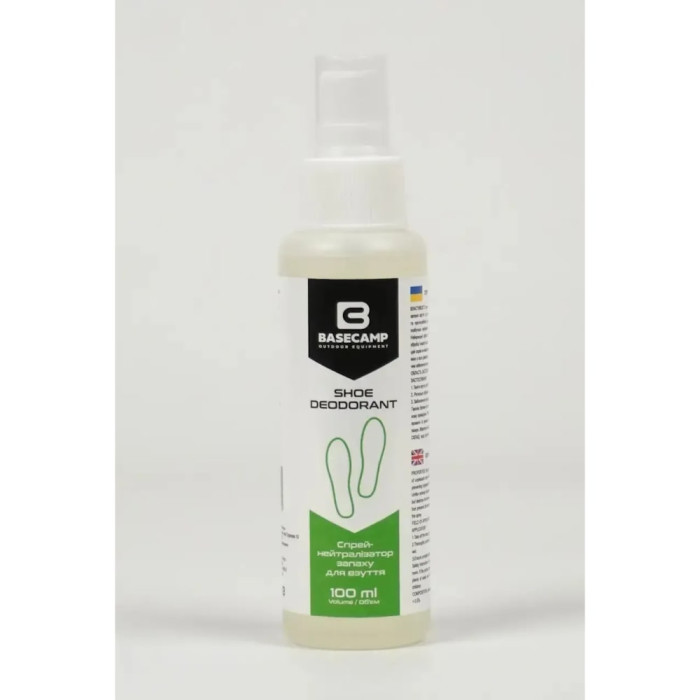 Спрей-нейтралізатор запаху для взуття BaseCamp (100 ml) 