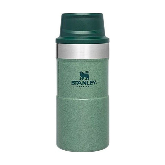 Термочашка Stanley Classic Trigger-action Hammertone Green 0.25 л 