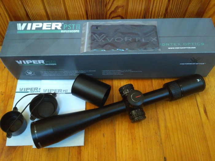 Приціл оптичний Vortex Viper PST Gen II 5-25x50 FFP EBR-7C MRAD (PST-5259) 