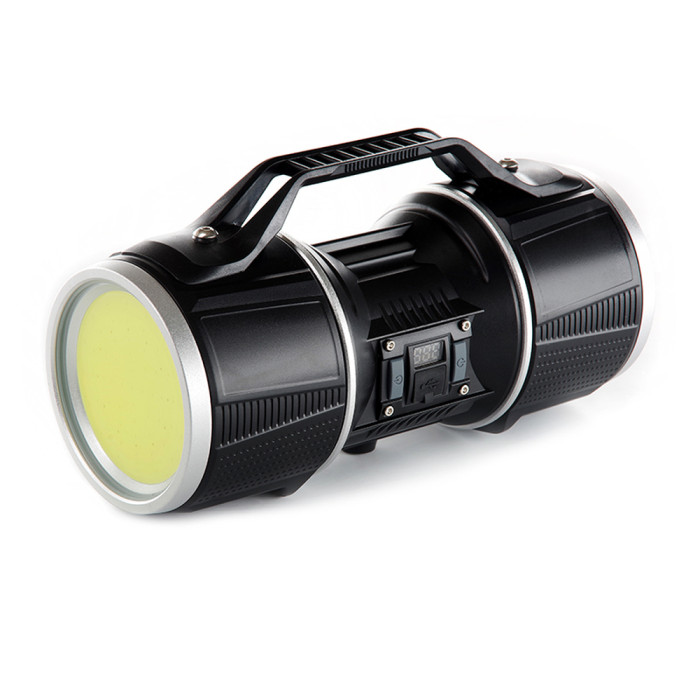 Ліхтар ручний СИЛА універсальний 7 Вт 1000 Лм / 10 Вт 700 Лм (Li-ion 4800 мАг) 