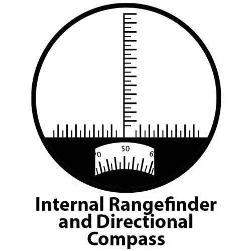 Бінокль батальйон Барська 7x50 WP /RT /Компас з підсвічуванням 