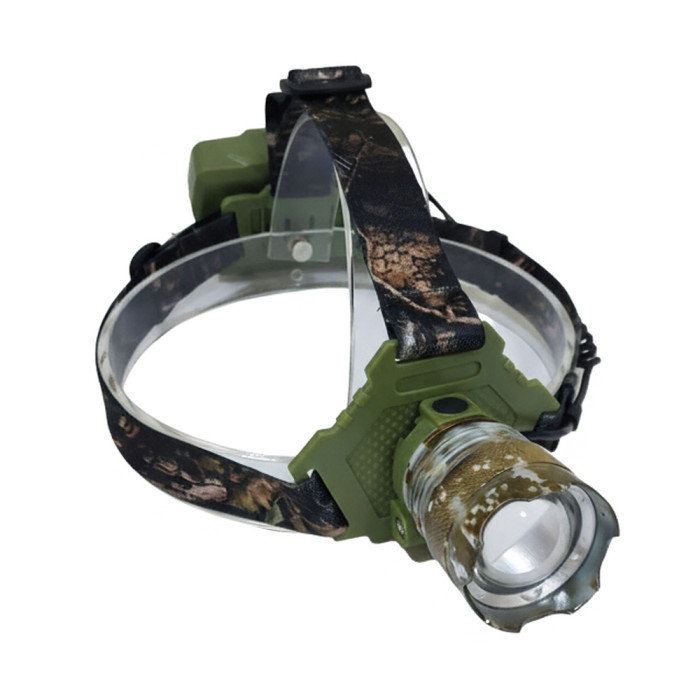 Ліхтар налобний Police W328M-3-TG, Power Bank, 3x18650, ЗП Type-C 