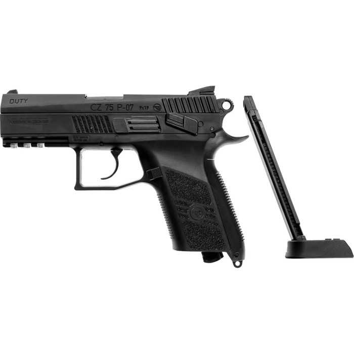 Пістолет страйкбольний ASG CZ75 P-07 Duty CO2. Blowback. кал. 6 мм 
