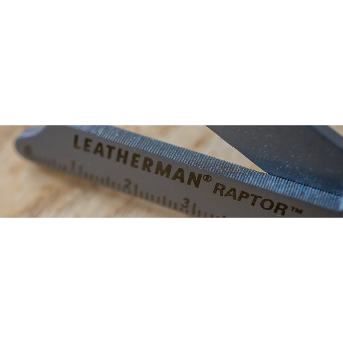 Ножиці Leatherman Raptor Rescue, сіро-бордові, utility чохол 