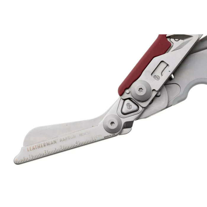 Ножиці Leatherman Raptor Rescue, сіро-бордові, utility чохол 