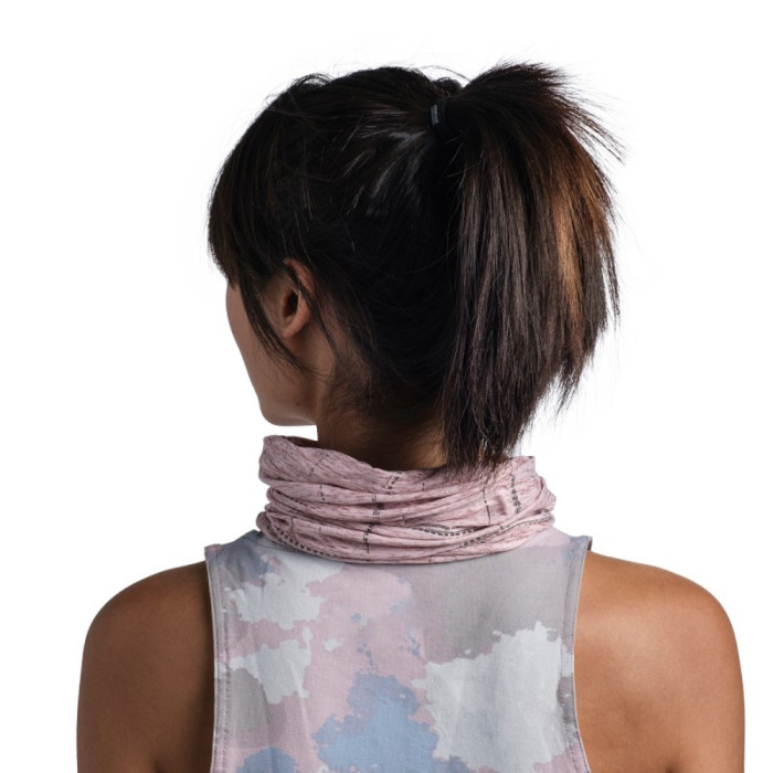 Шарф-труба Buff Coolnet UV+ Reflective HTR Rose Pink 