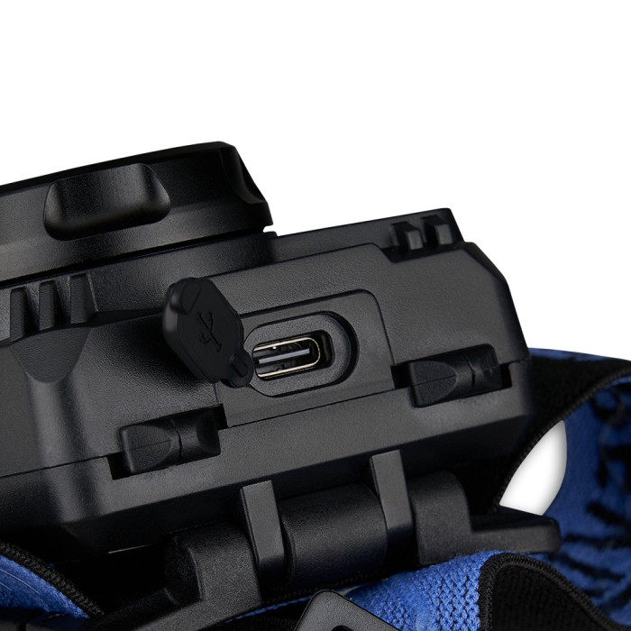 Ліхтар налобний BREVIA 500Lm, 3W CREE XPG + COB, 1200mAh/3xAAA, Sensor White/Red (14350ERBX1) 