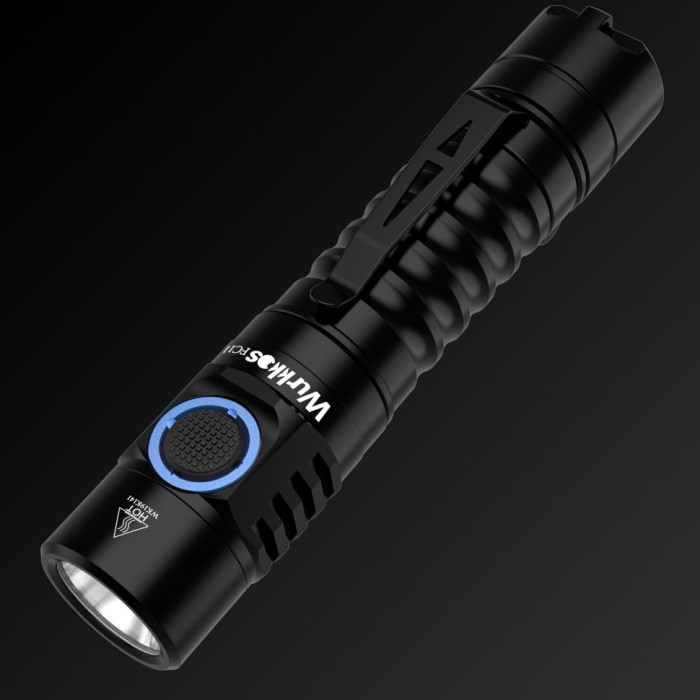 Ліхтар Wurkkos FC11 USB-C Rechargeable 18650 LED LH351D 90 CRI, чорний (відновлений/ ремонт зʼєднання плати) 