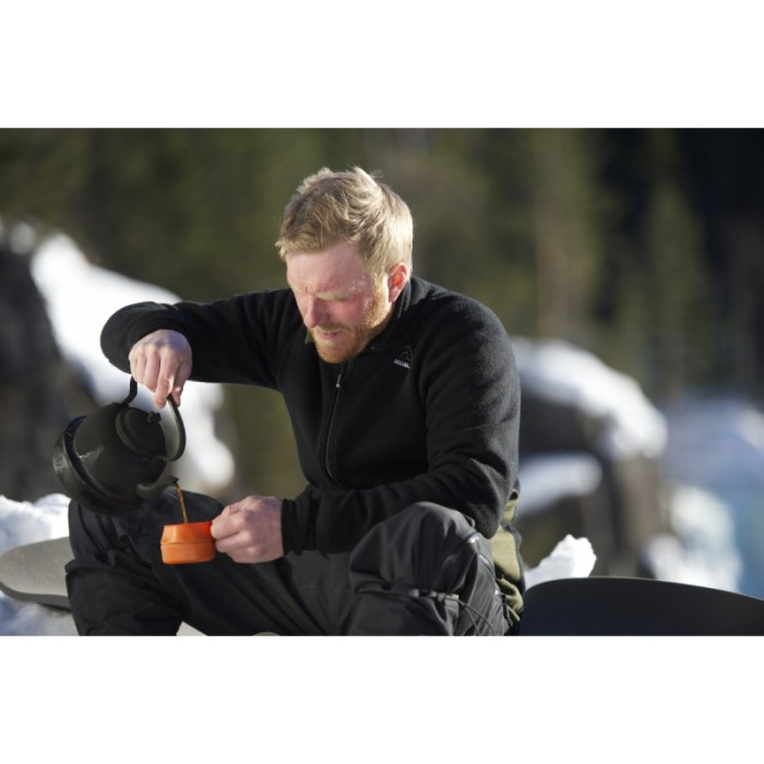 Джемпер чоловічий Aclima HotWool 400G Jacket Man Black/OliveNight, L 