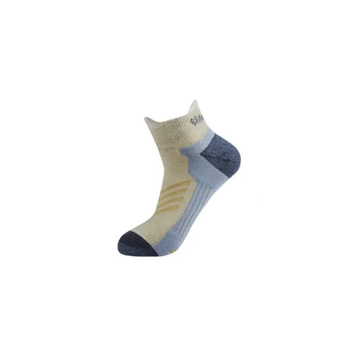Шкарпетки низькі Naturehike CYY2341ZJ012, розмір L, бежево-сірі 