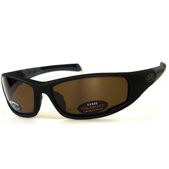 Окуляри BluWater Daytona-3 Polarized (brown) коричневі 