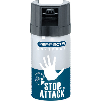 Балончик сльозогінний Umarex Perfecta Stop Attack CS-Spray, 40 мл, конусне розпилення
