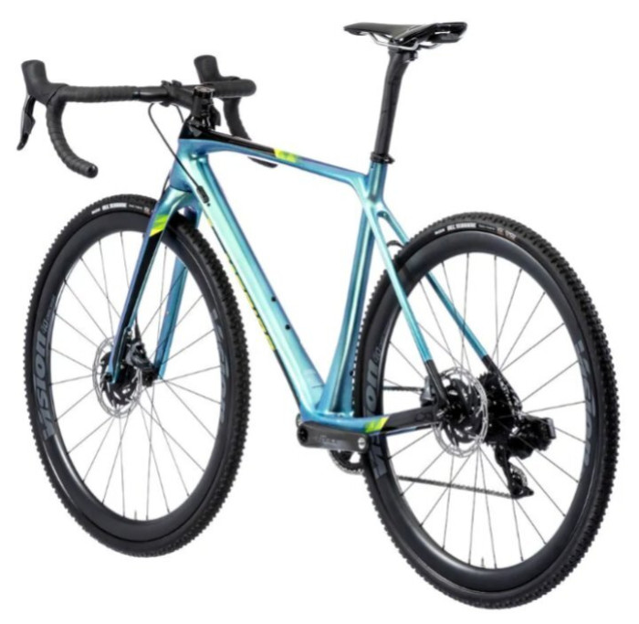 Велосипед місія Merida 2020 cx force edi l gly spark blue /bk (лайм) 