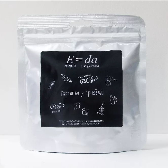 Картопля з грибами E=da (E=da-5) 
