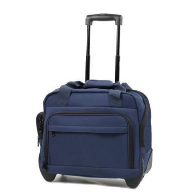 Сумка дорожня на колесах Members Essential On-Board Laptop 21 (синій)
