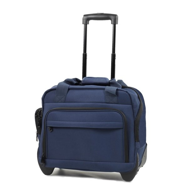 Сумка дорожня на колесах Members Essential On-Board Laptop 21 (синій) 