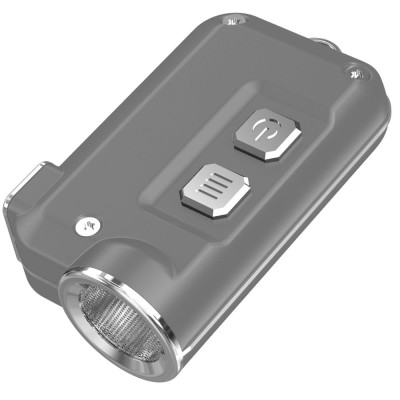 Ліхтар-брелок Nitecore Tini, сріблястий, 380 люмен