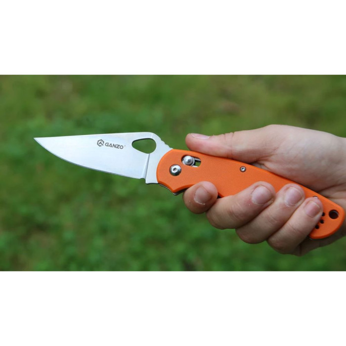 Ніж складаний Ganzo G729-OR помаранчевий 