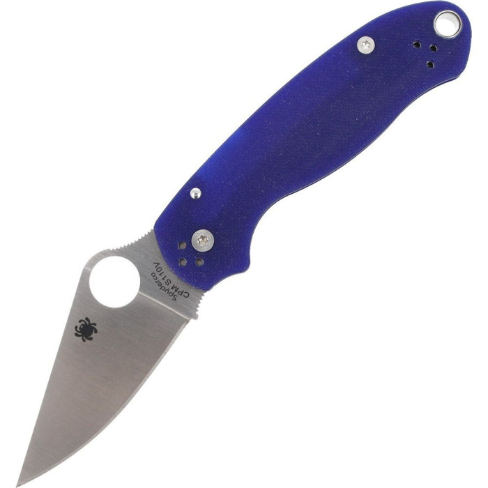 Ніж Spyderco Para 3, G-10, S110V dark blue (C223GPDBL) 