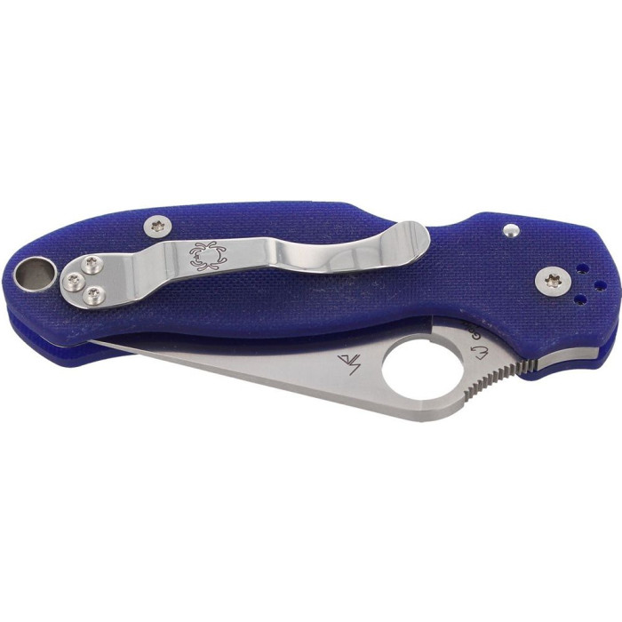 Ніж Spyderco Para 3, G-10, S110V dark blue (C223GPDBL) 