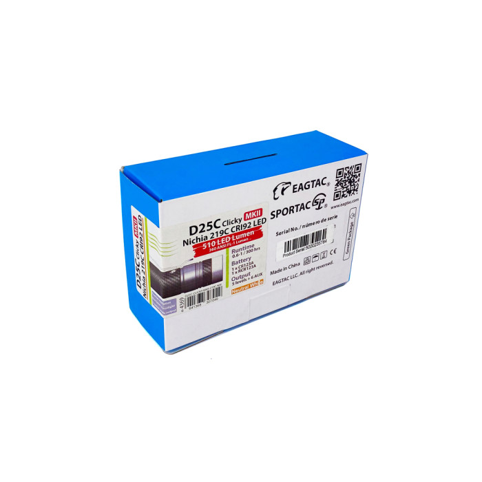 Ліхтар Eagletac D25C RC MKII Nichia219C 4000K 