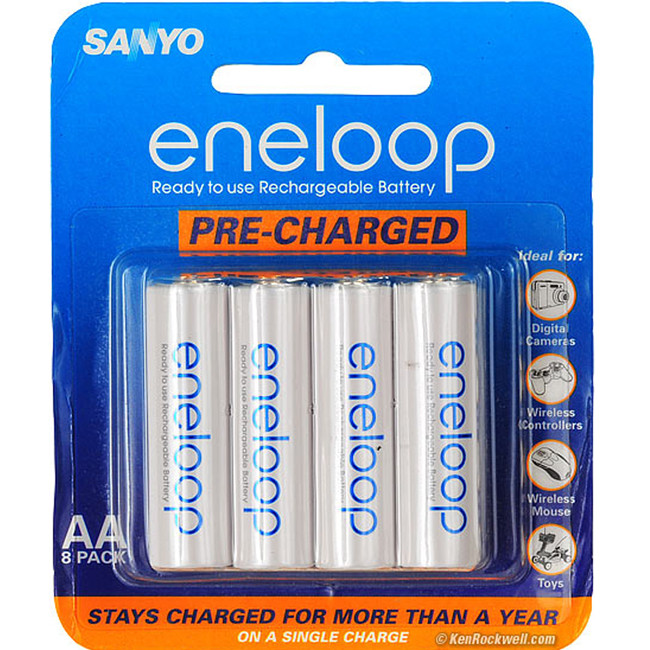 Акумулятор Sanyo Eneloop AA (AA 2000mAh) 