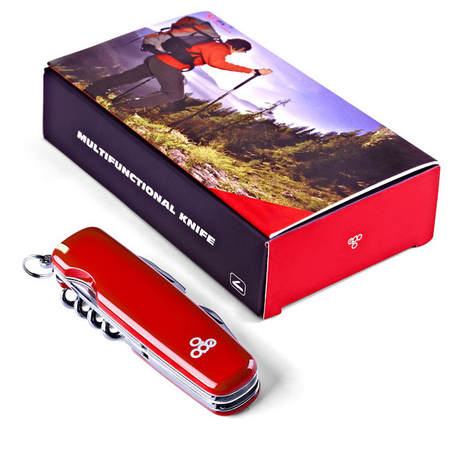 Ніж Ego A01. 8, Червоний 