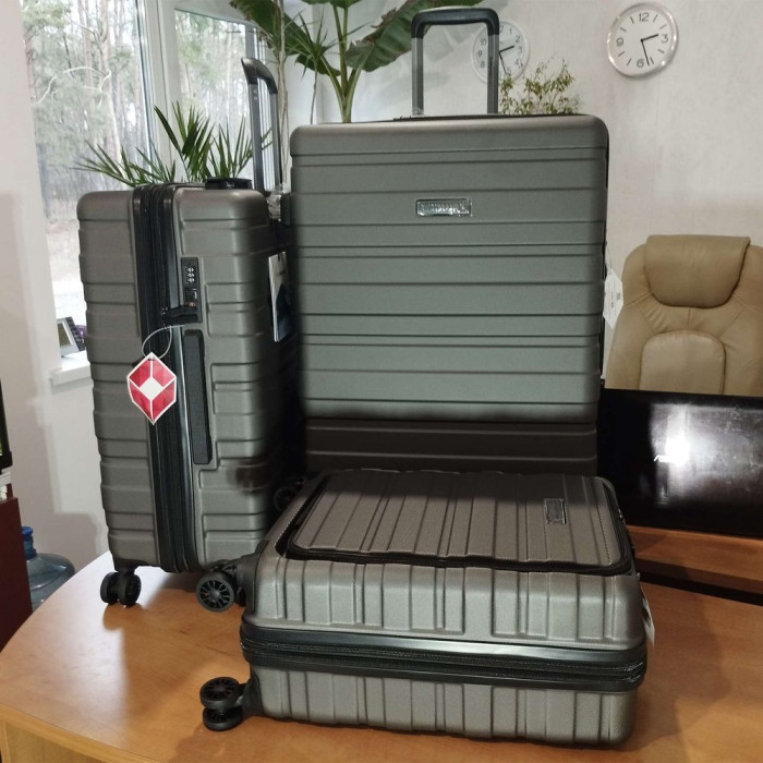 Валіза Swissbrand Freya (M) Charcoal (SWB_LHFRE174M) 