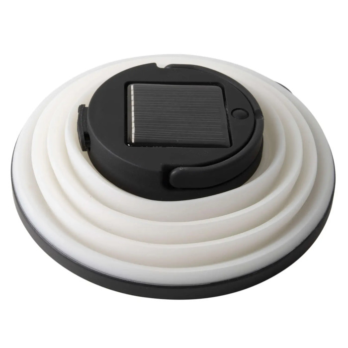 Ліхтар кемпінговий Bo-Camp Seginius Solar Rechargeable 150 Lumen White/Black (5818730) 