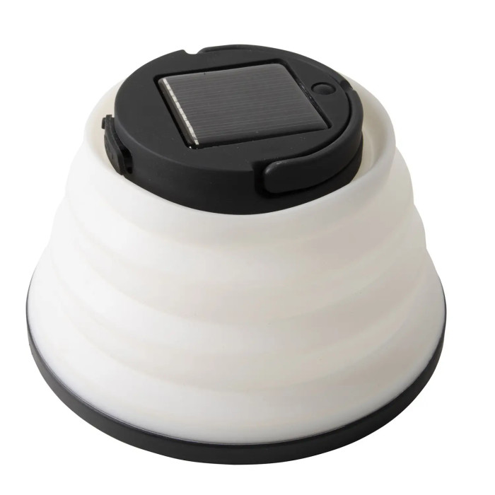 Ліхтар кемпінговий Bo-Camp Seginius Solar Rechargeable 150 Lumen White/Black (5818730) 
