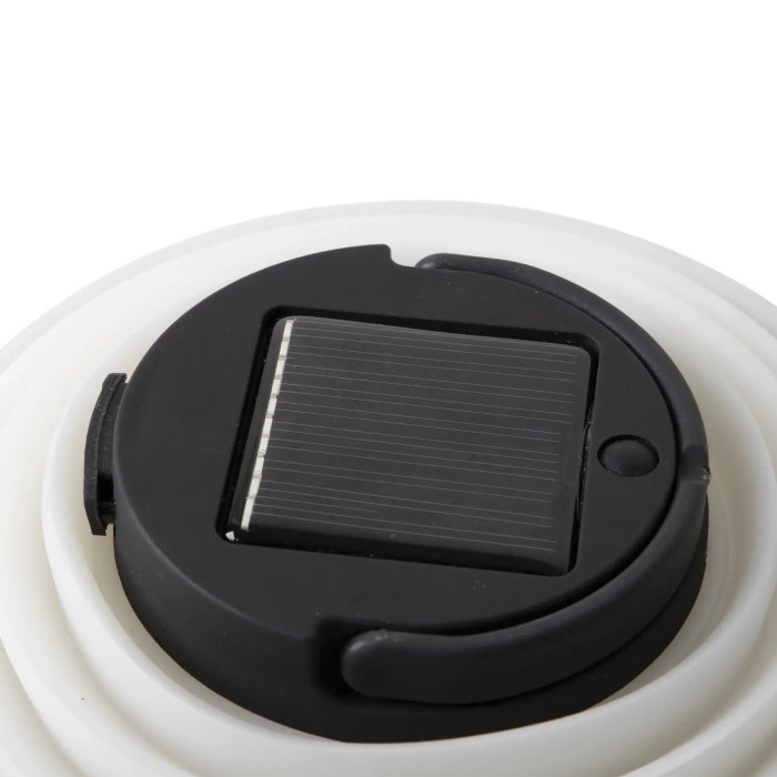 Ліхтар кемпінговий Bo-Camp Seginius Solar Rechargeable 150 Lumen White/Black (5818730) 