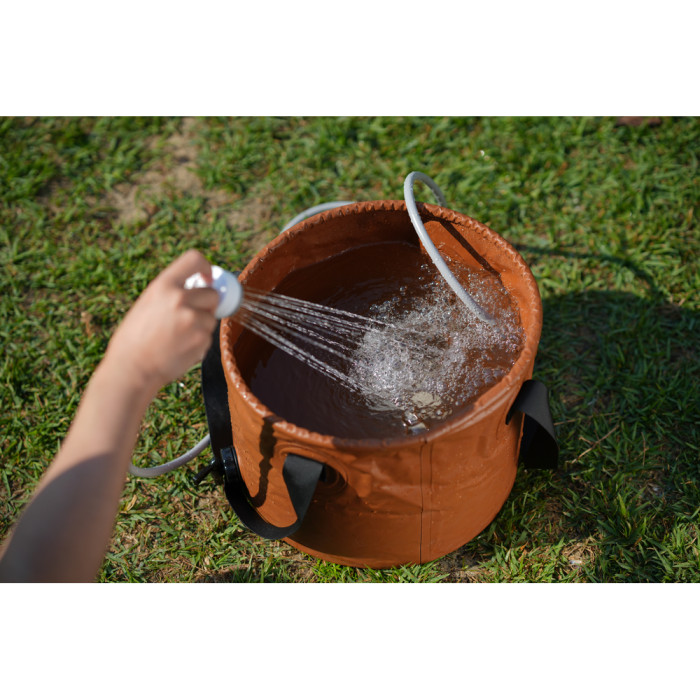 Душ портативний з насосом на акумуляторі Flextail Tiny Shower, білий 