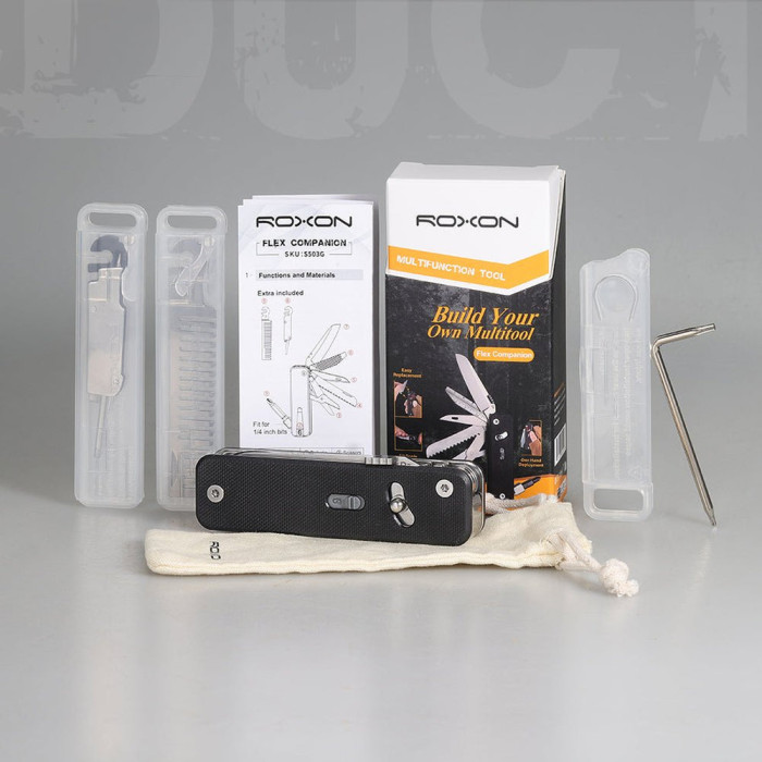 Мультитул Roxon Flex Companion S503G фіолетовий 
