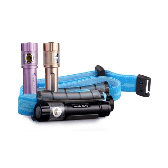 Ліхтар налобний Fenix HL10 purple (дефект комплектної батареї ААА) 
