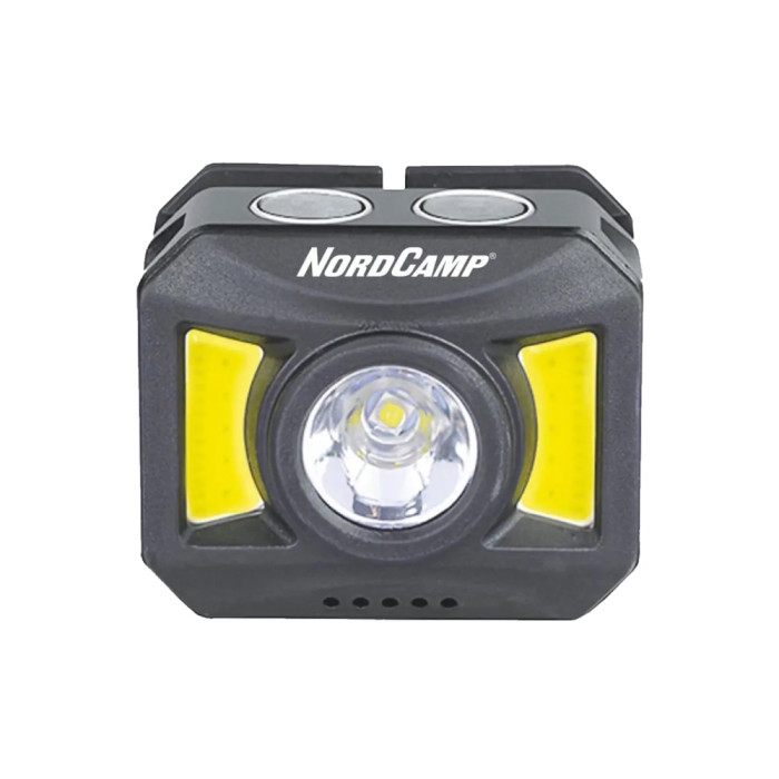 Ліхтар налобний Nord Camp 150+140Lm, 3W + COB, 850mAh, White/Red 