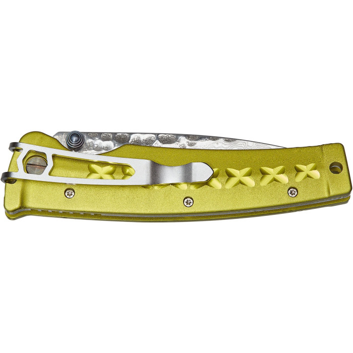 Ніж Mcusta Fusion Damascus, жовтий (MC-0164D) 