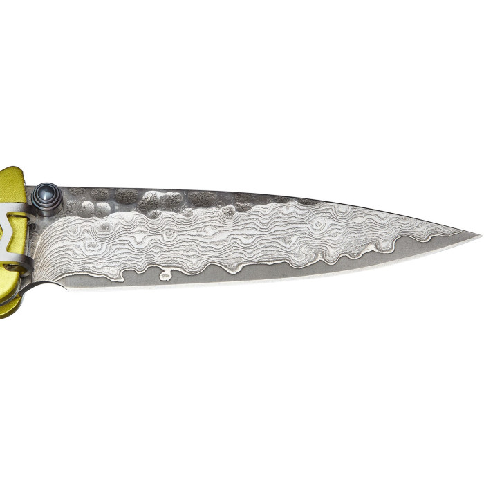 Ніж Mcusta Fusion Damascus, жовтий (MC-0164D) 