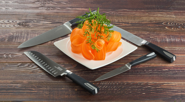 Ніж RONDELL Cascara Santoku 17,8 см (RD-687) 