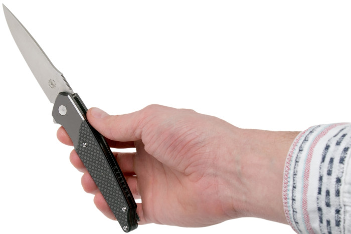 Ніж Amare Knives Pocket Peak Folder, сірий 