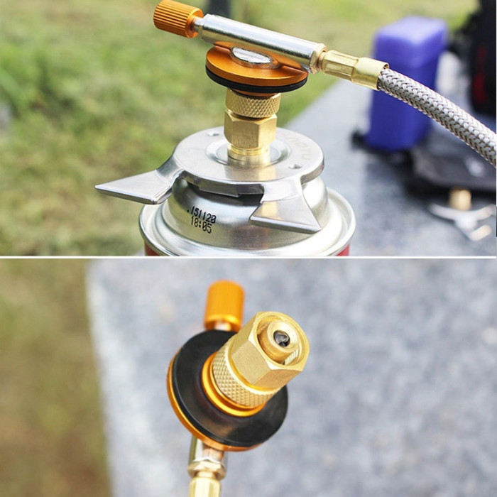 Перехідник BRS-17B з різьбового типу на цанговий балон 