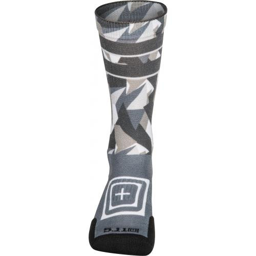 Шкарпетки 5.11 Tactical Sock&Awe Crew Dazzle, сірі, S (10041AC) 